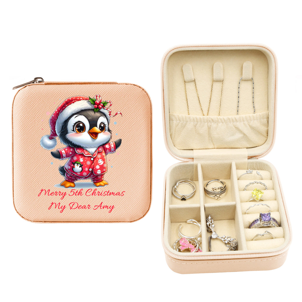 Mini Travel Jewelry Box, Birthday Gift for Woman & Girls JB022