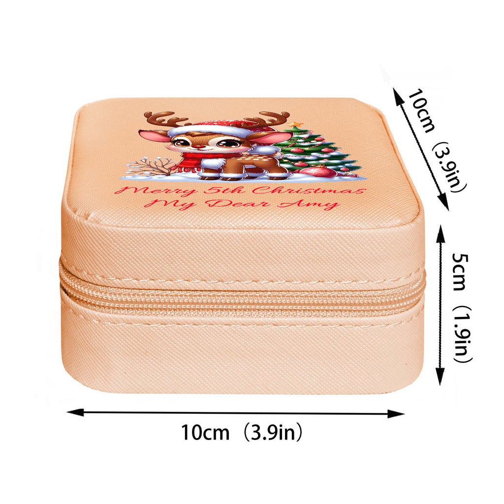 Mini Travel Jewelry Box, Birthday Gift for Woman & Girls JB027