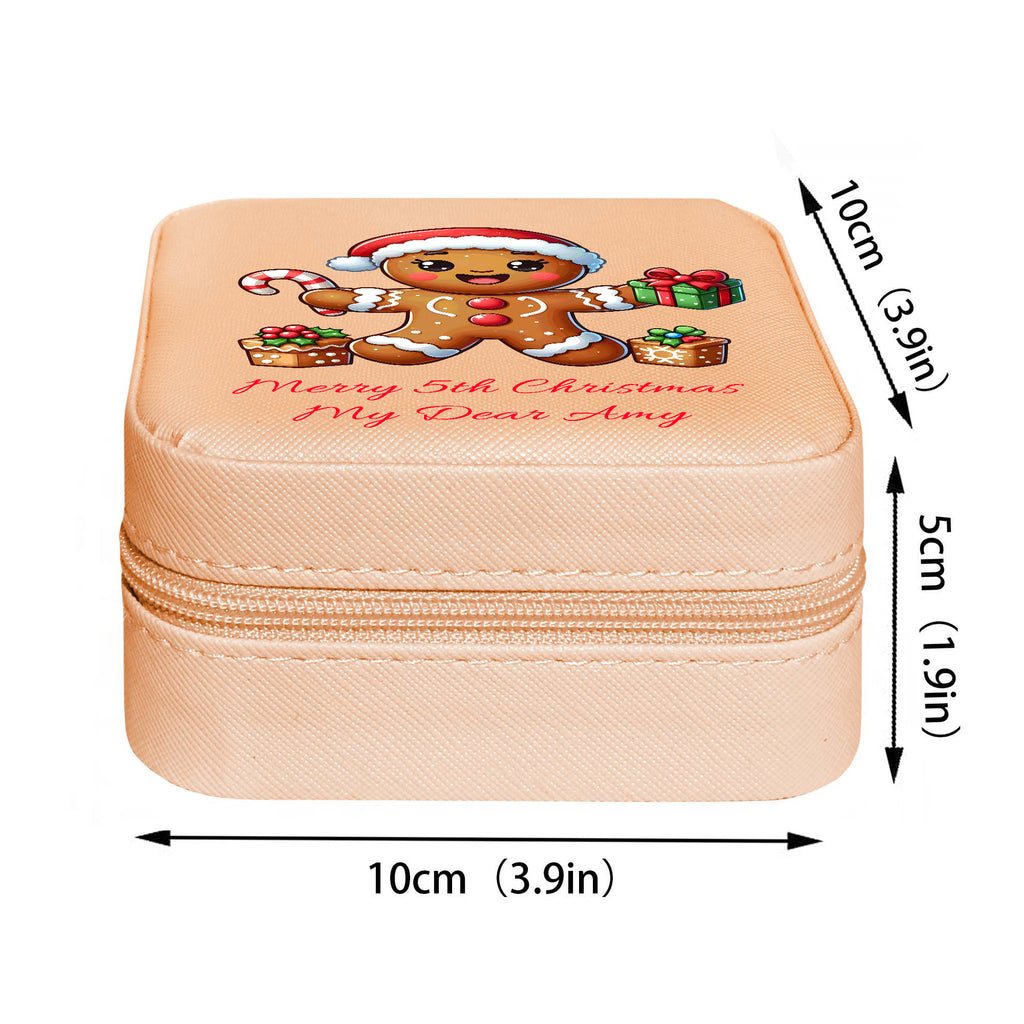 Mini Travel Jewelry Box, Birthday Gift for Woman & Girls JB028