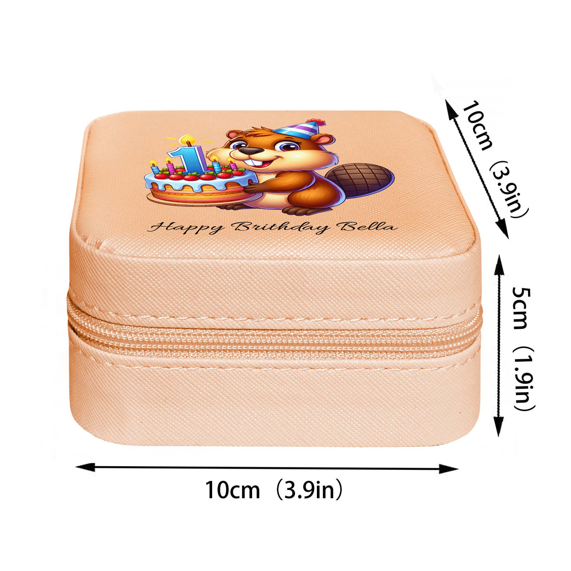 Mini Travel Jewelry Box, Birthday Gift for Woman & Girls JB029