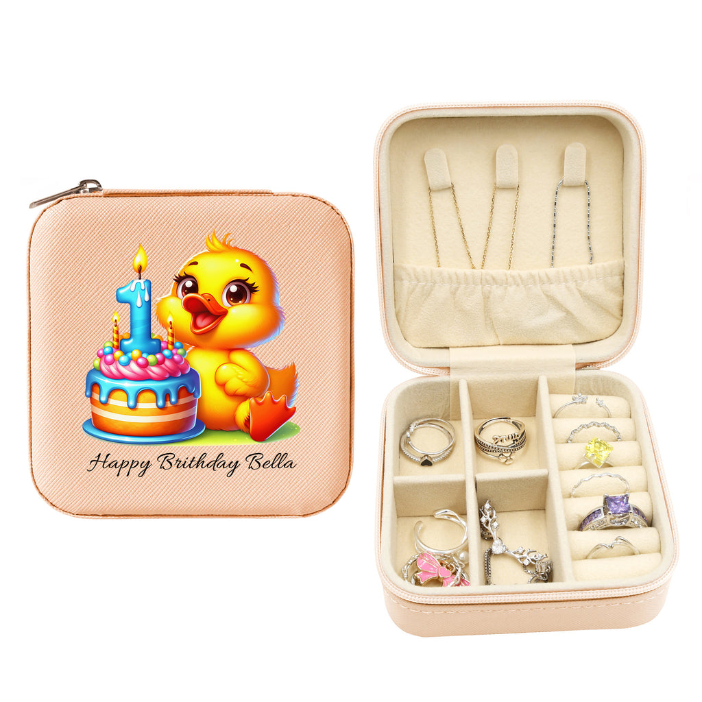 Mini Travel Jewelry Box, Birthday Gift for Woman & Girls JB031