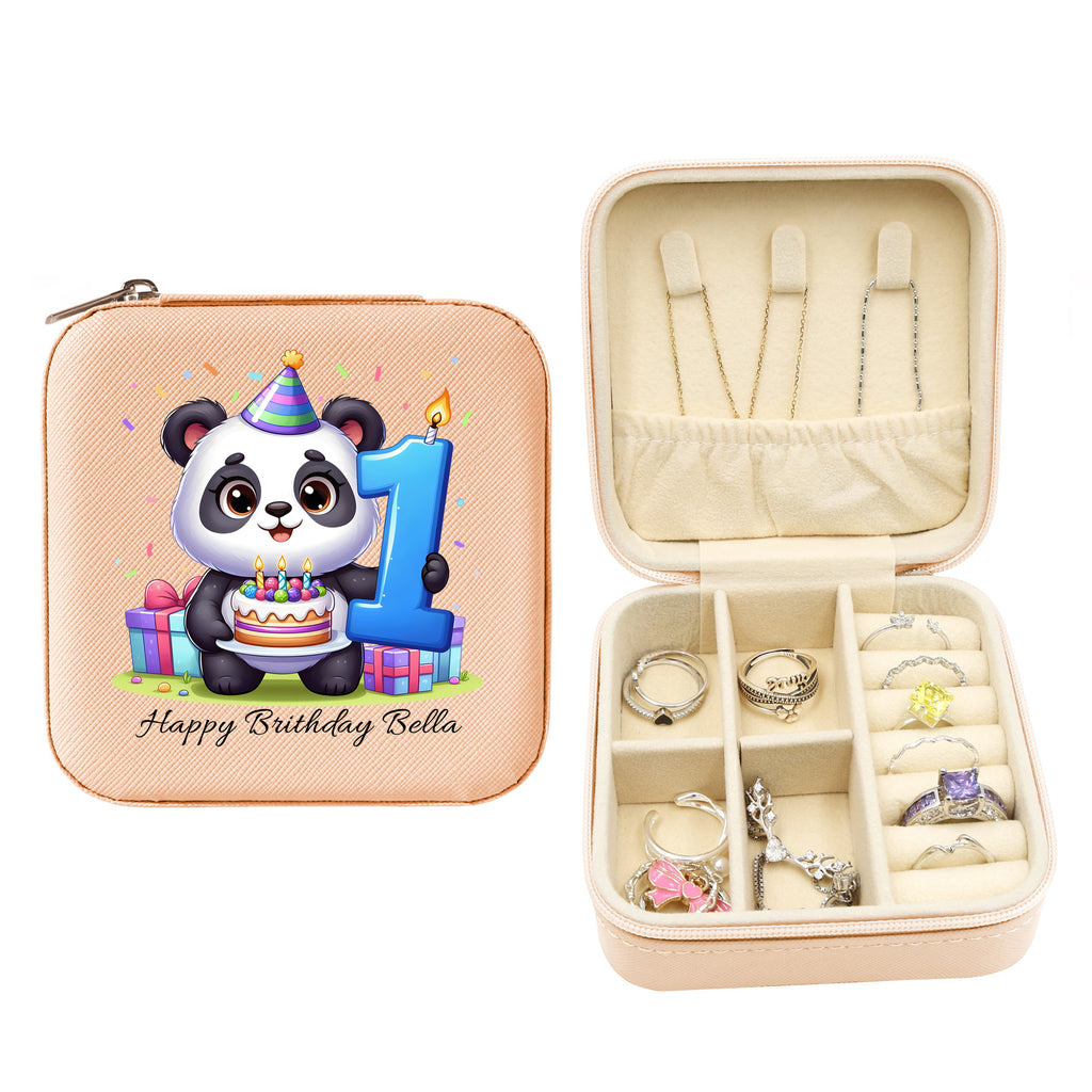 Mini Travel Jewelry Box, Birthday Gift for Woman & Girls JB035